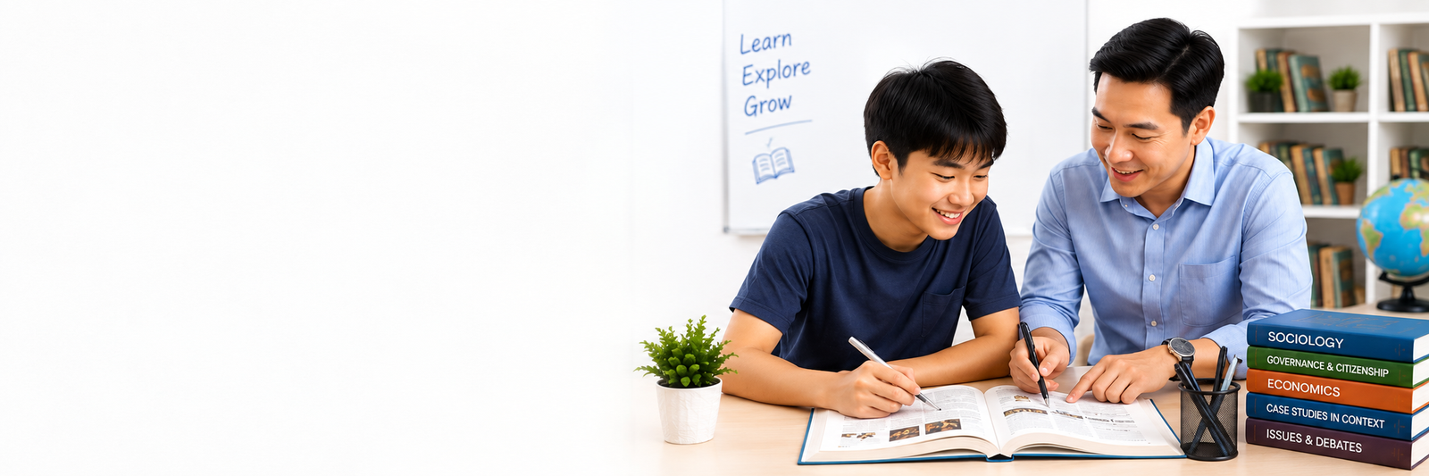 Social Studies Tuition Banner