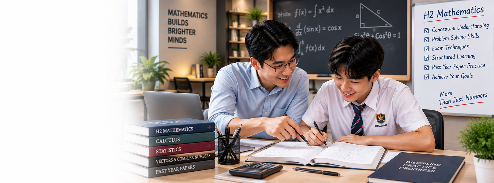 H2 mathematics Banner